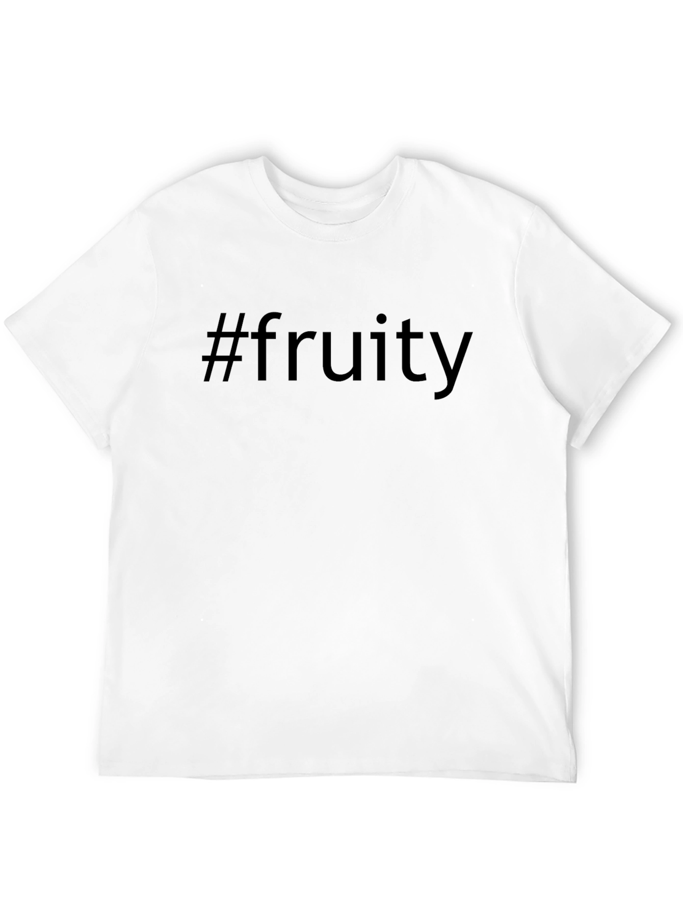 #fruity Black T-Shirt - Casual Style Tee