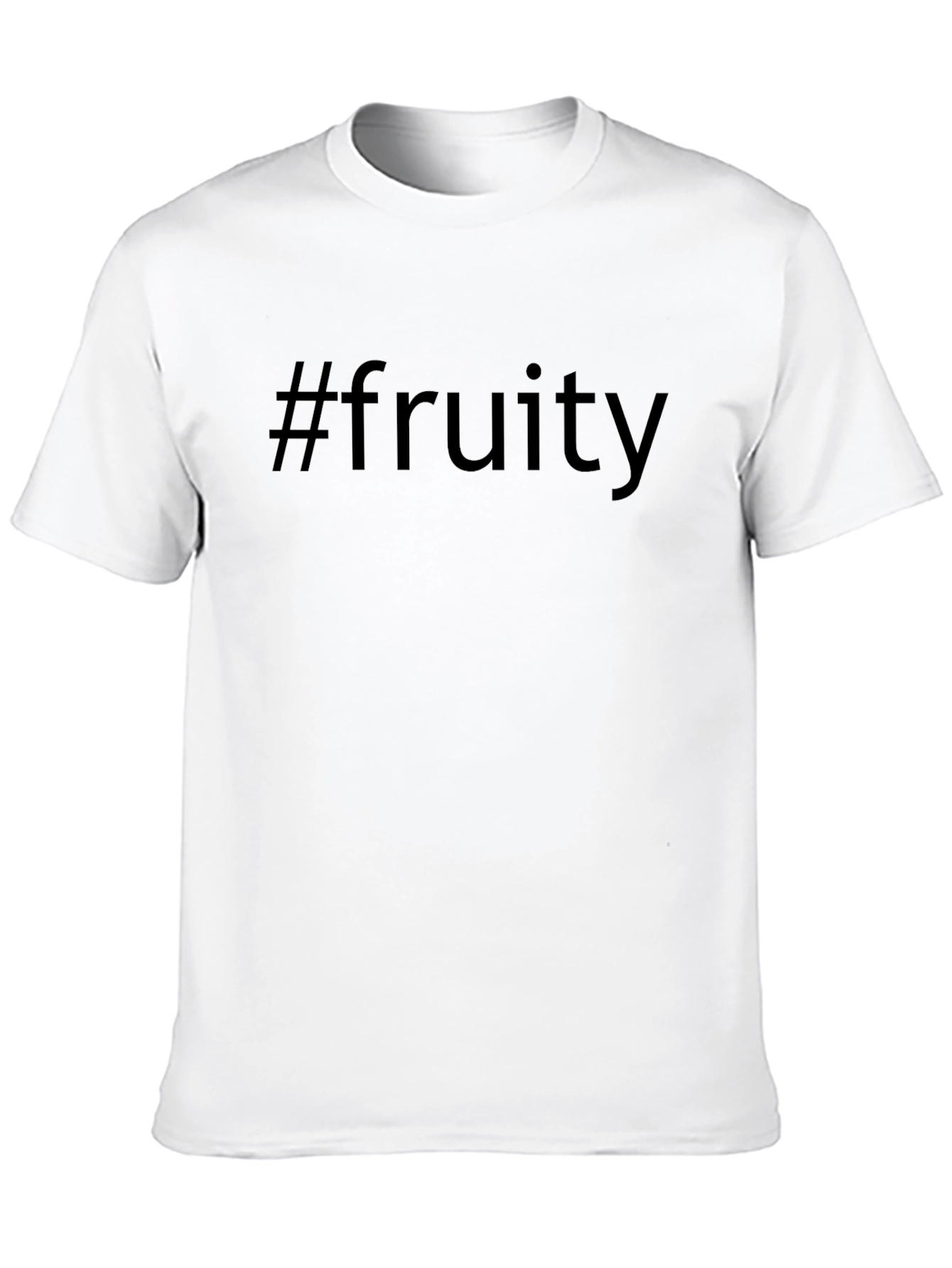 #fruity Black T-Shirt - Casual Style Tee
