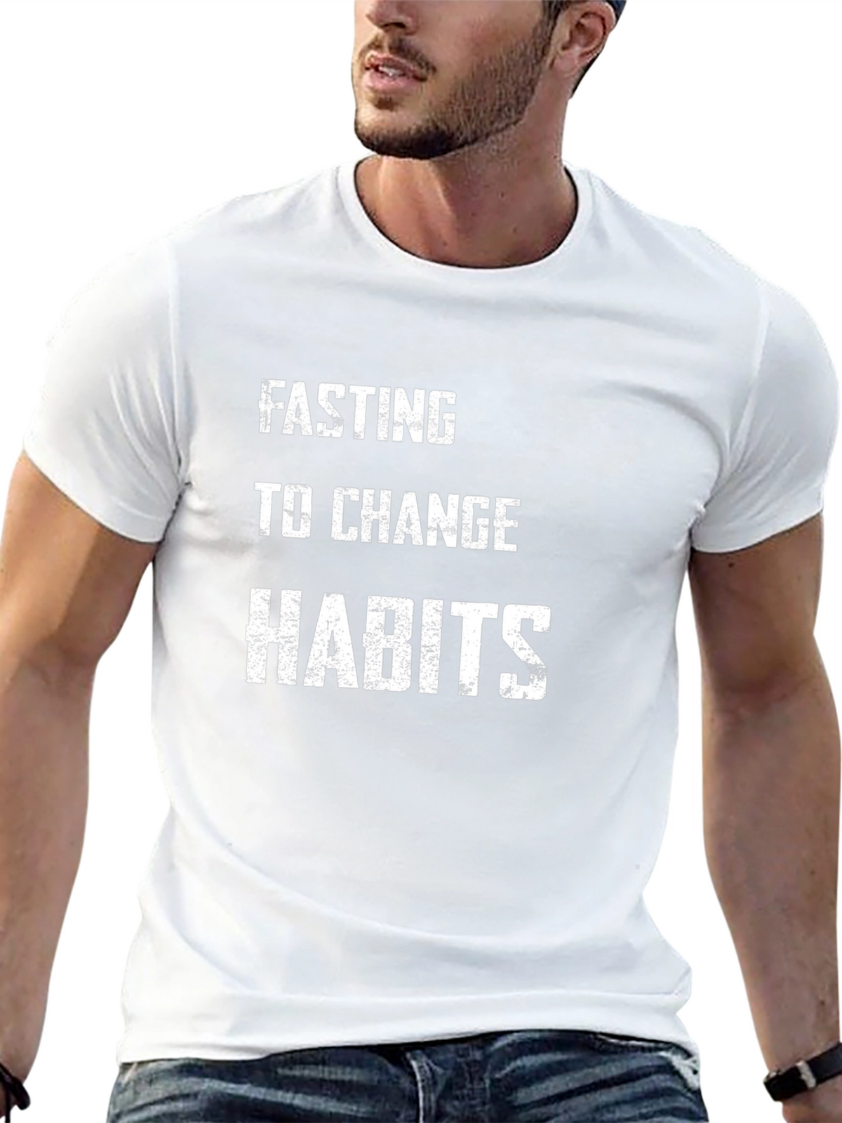Fasting To Change Habits Graphic T-Shirt