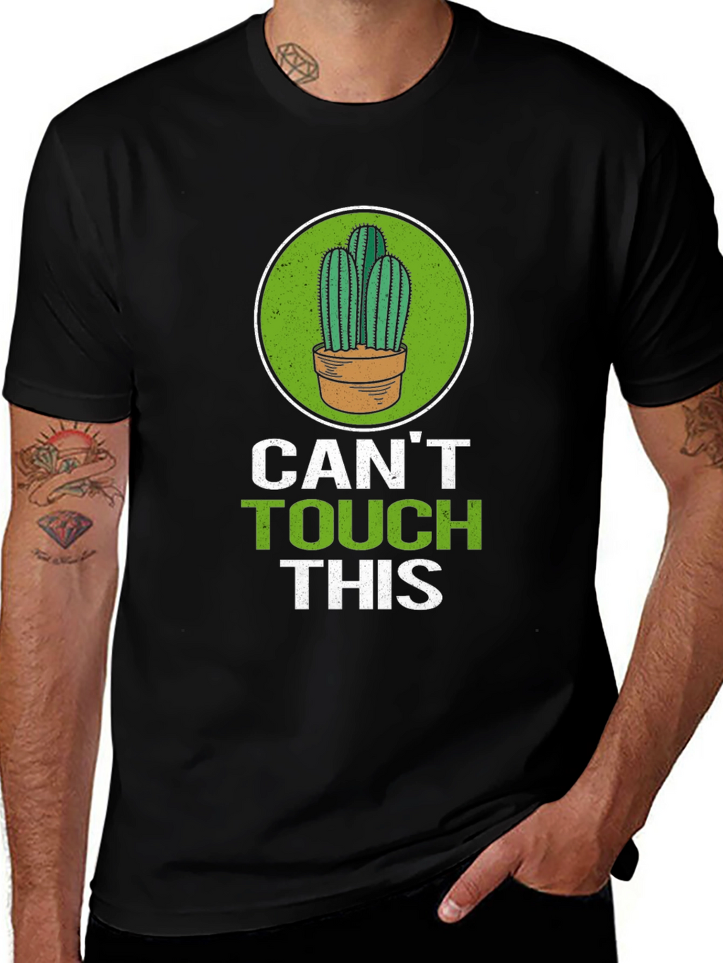 Cactus Cant Touch This Graphic Tee