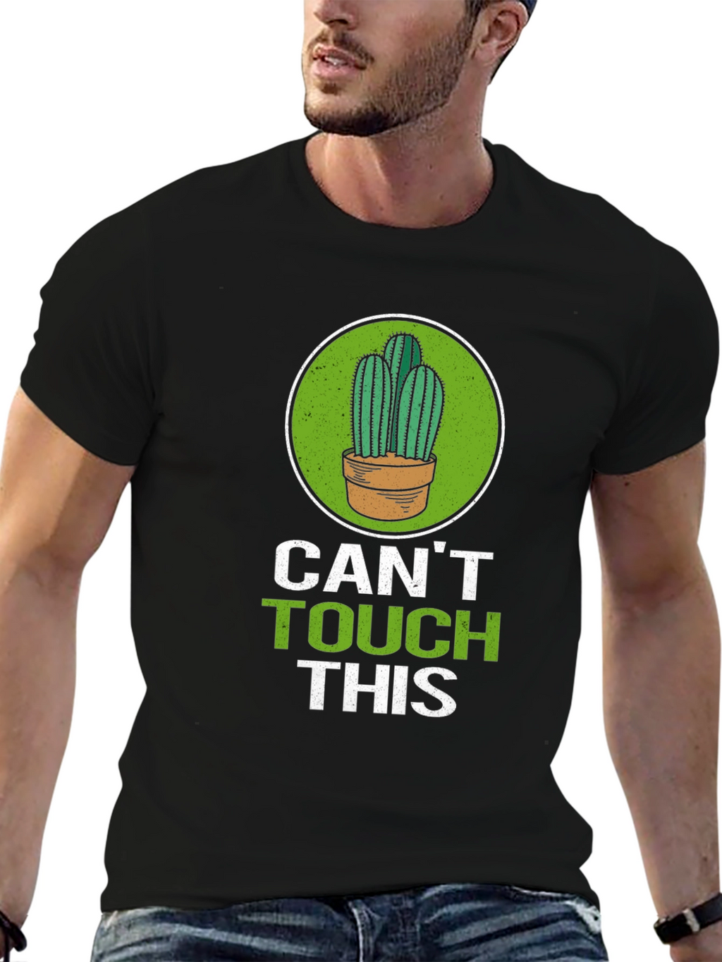 Cactus Cant Touch This Graphic Tee