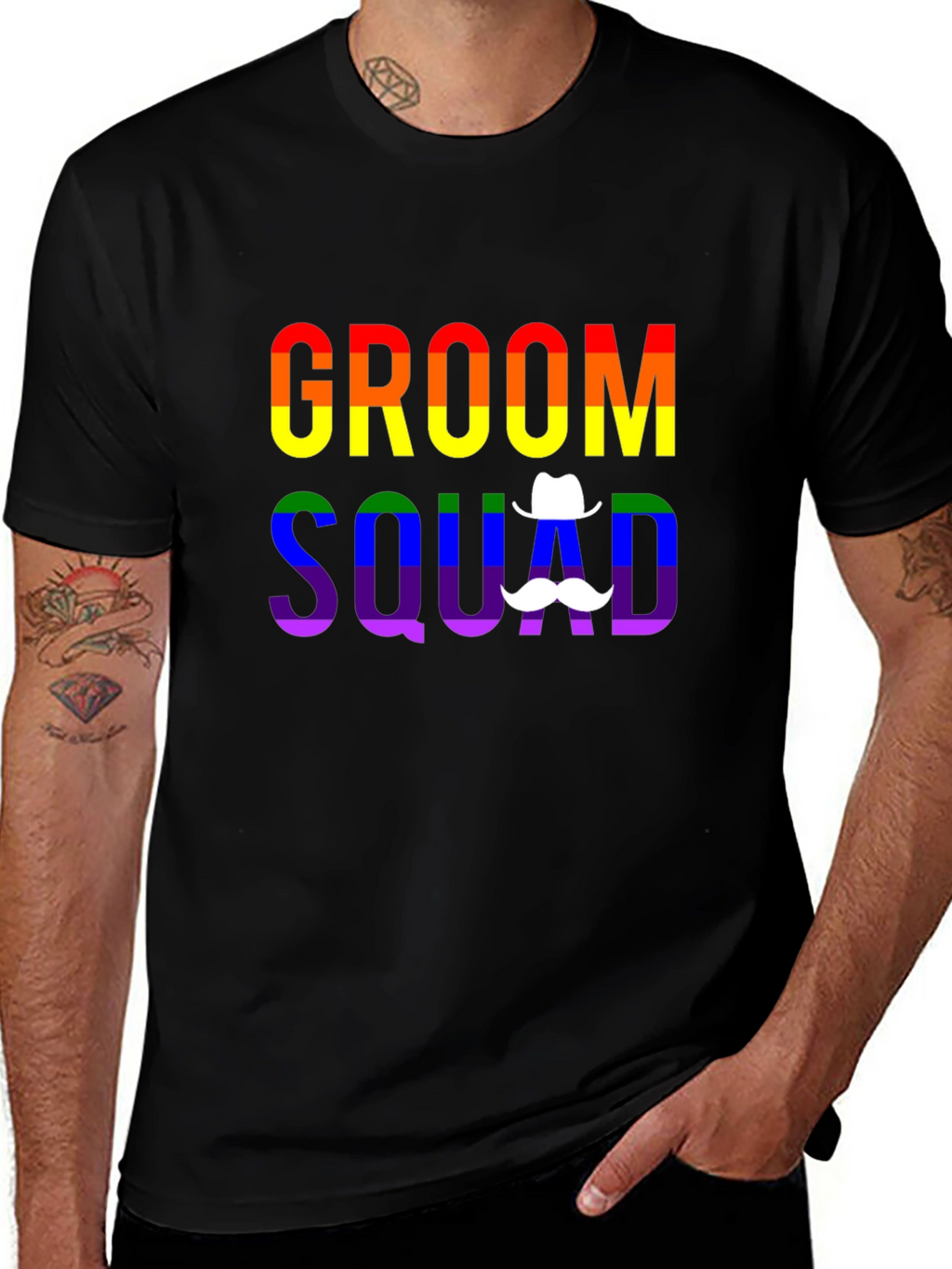 Groom Squad LGBTQ+ T-Shirt