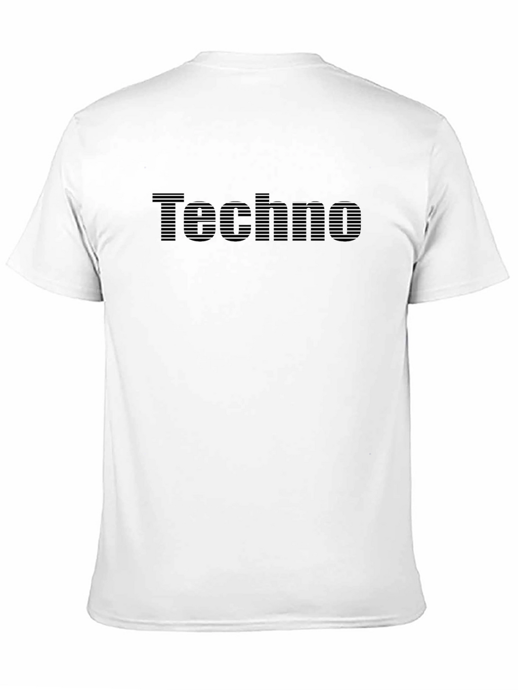 Black Techno T-Shirt - Urban Style