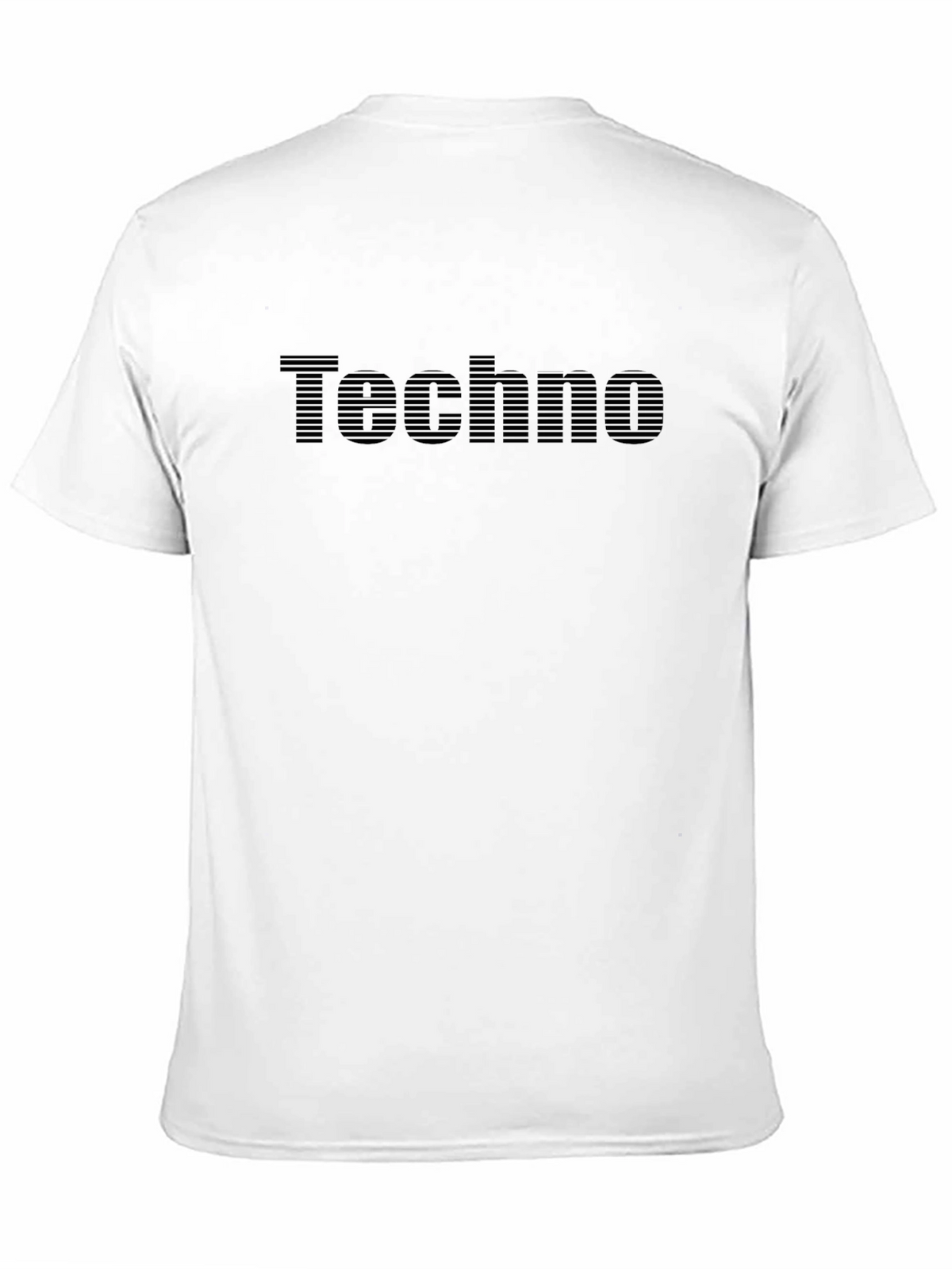 Black Techno T-Shirt - Urban Style