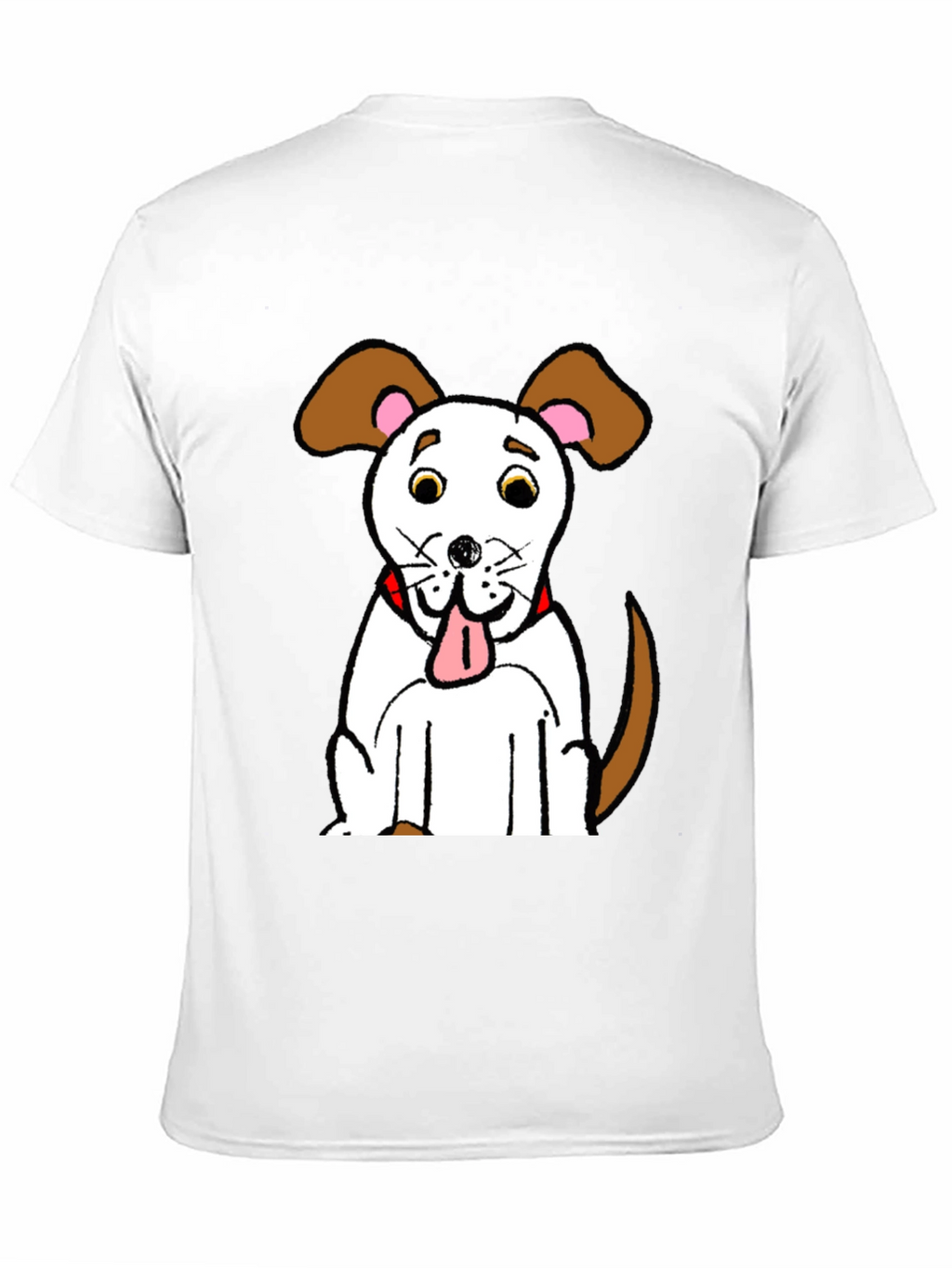 Cartoon Dog Graphic T-Shirt