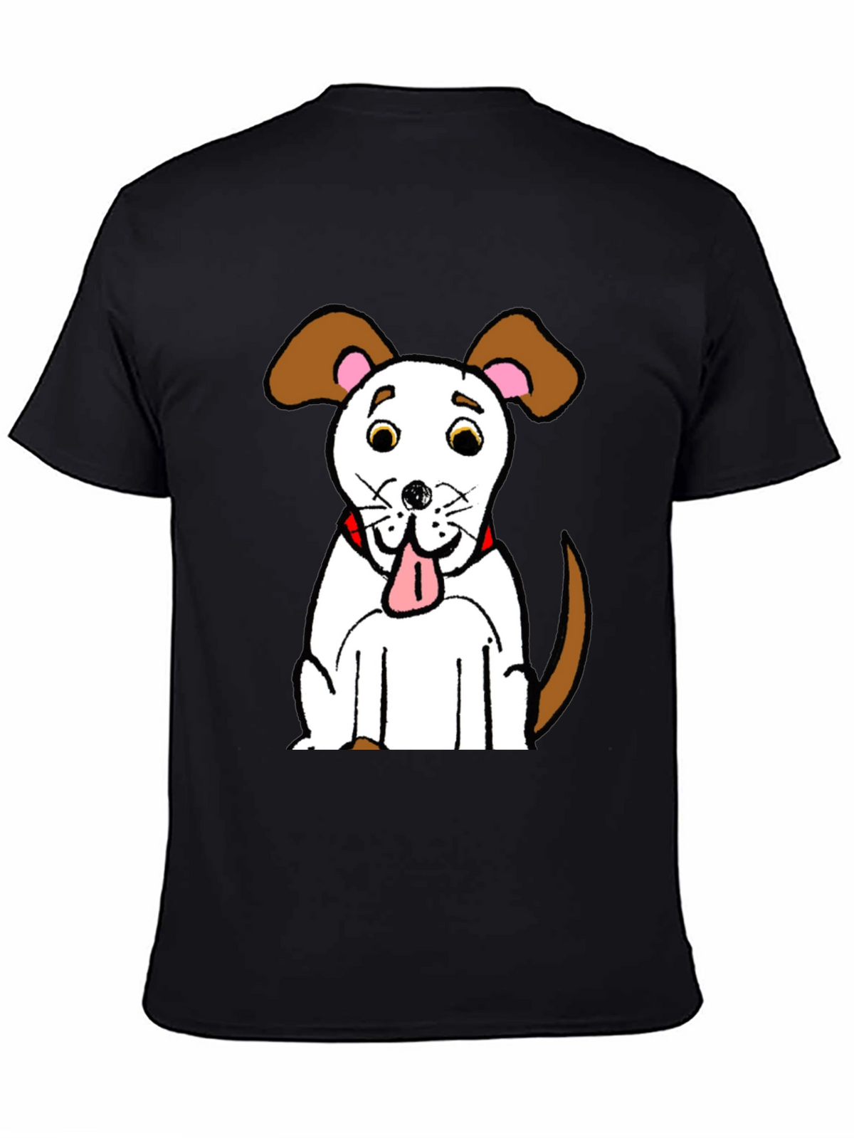 Cartoon Dog Graphic T-Shirt