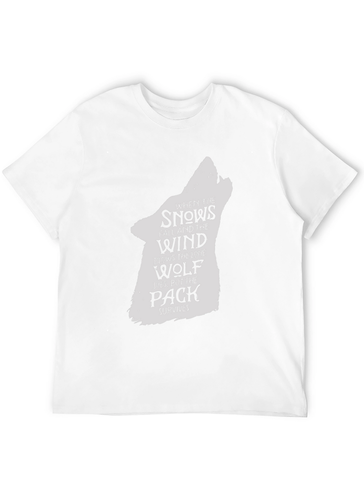 Lone Wolf Pack T-Shirt - Game of Thrones Style