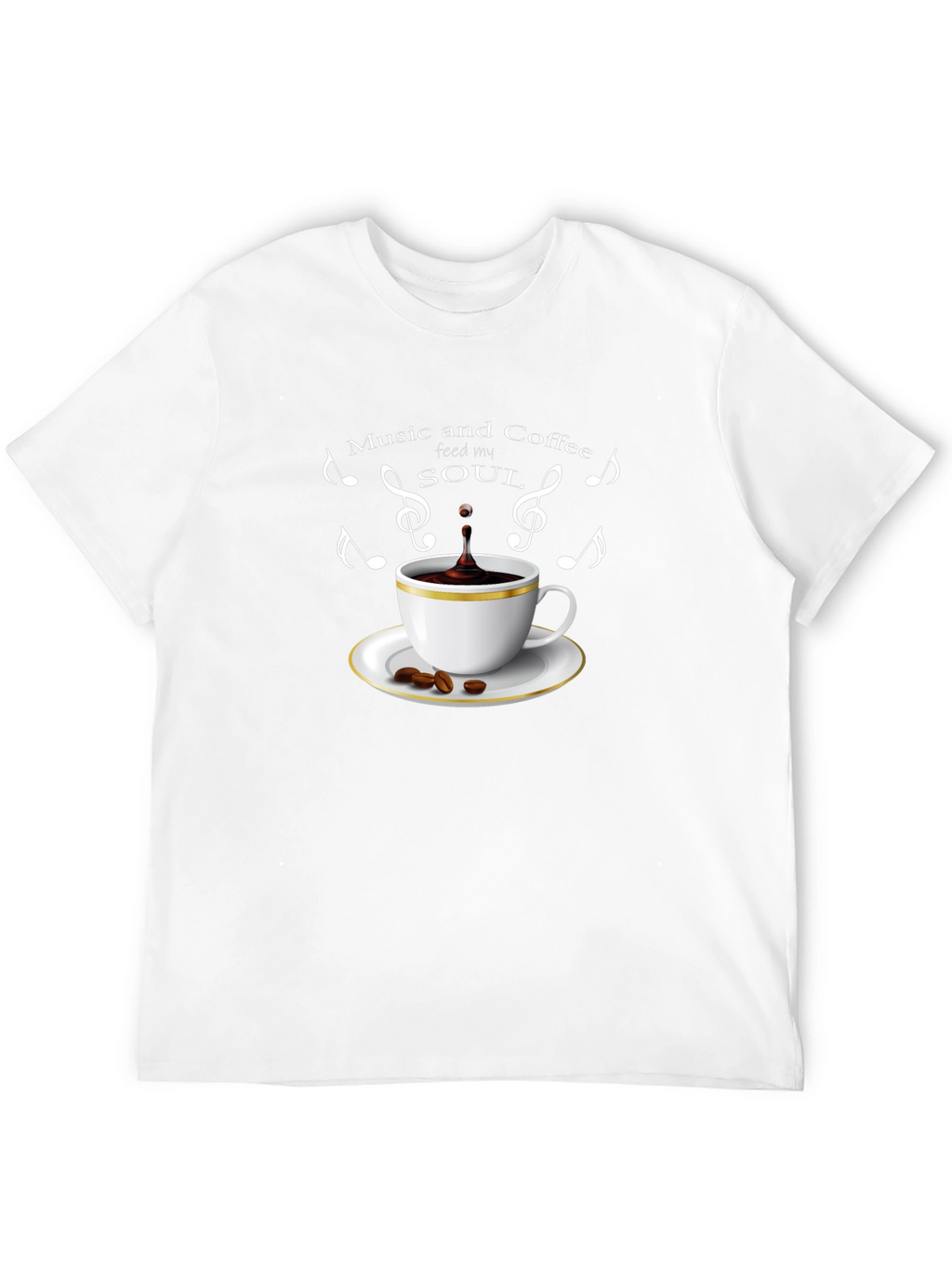 Music and Coffee Graphic Tee