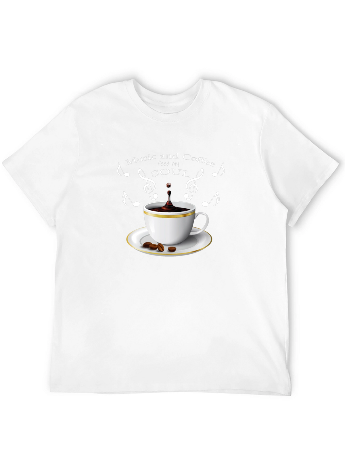 Music and Coffee Graphic Tee