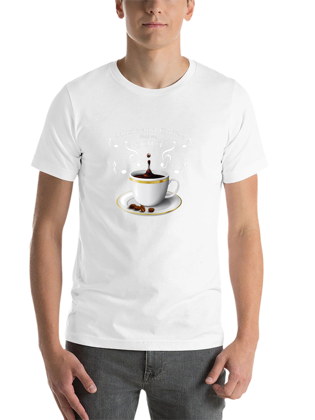 Music and Coffee Graphic Tee