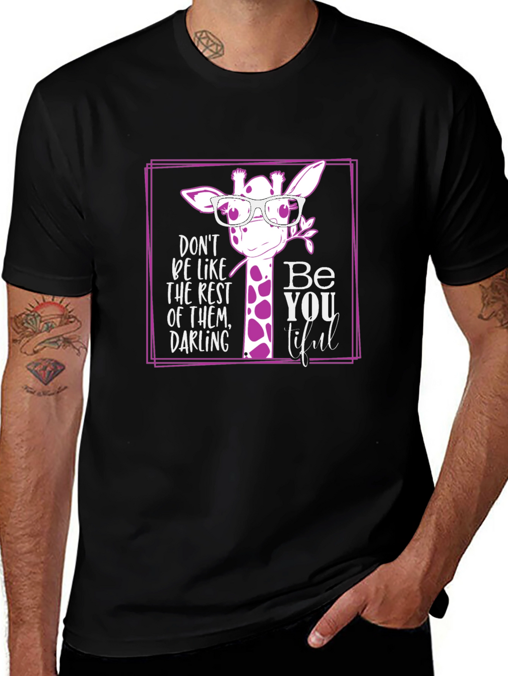 Be You Tiful Giraffe T-Shirt