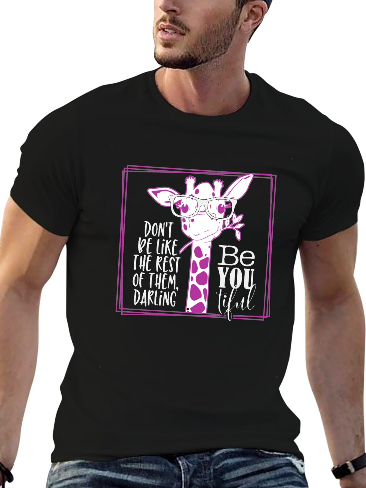 Be You Tiful Giraffe T-Shirt