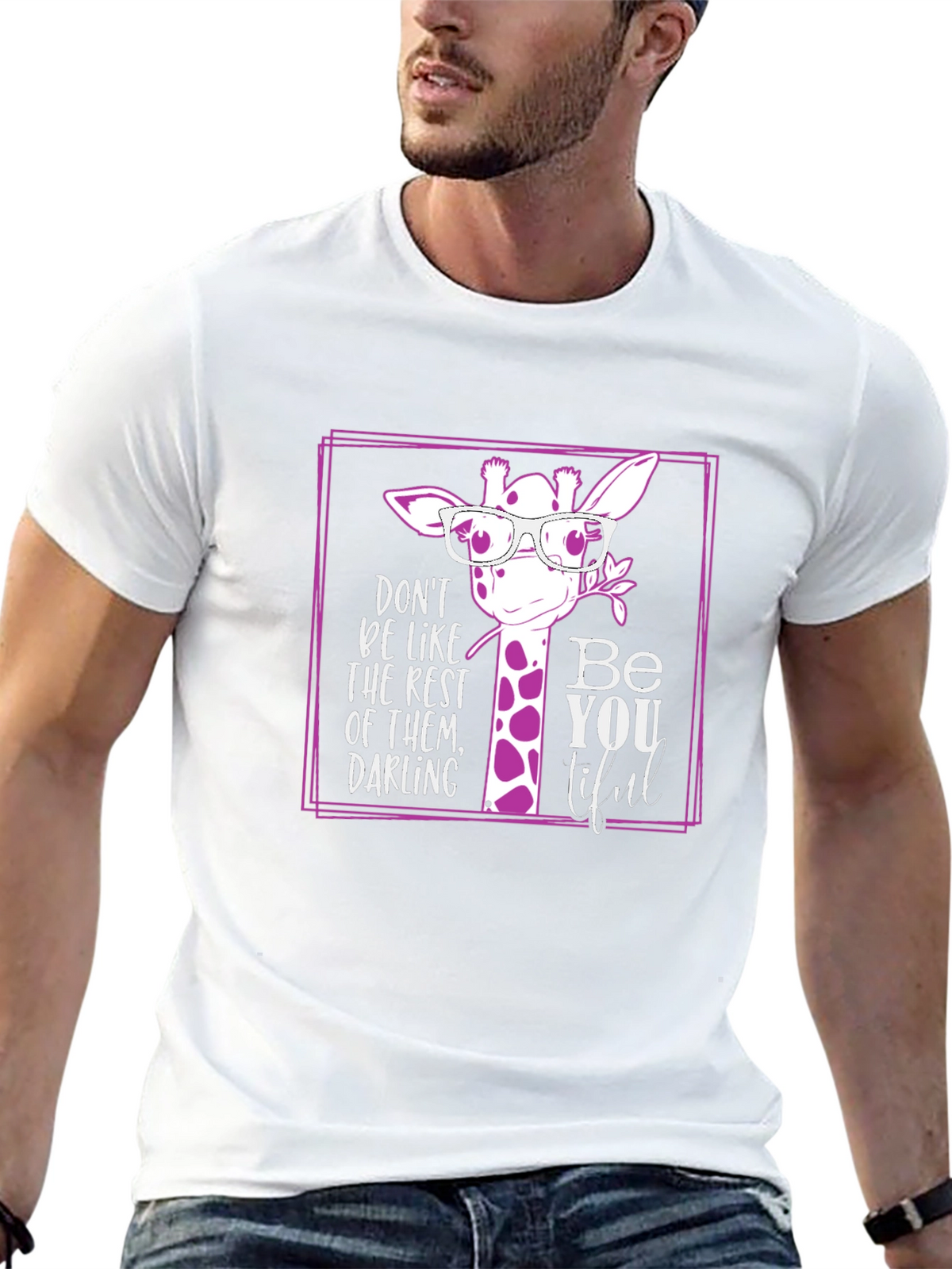 Be You Tiful Giraffe T-Shirt