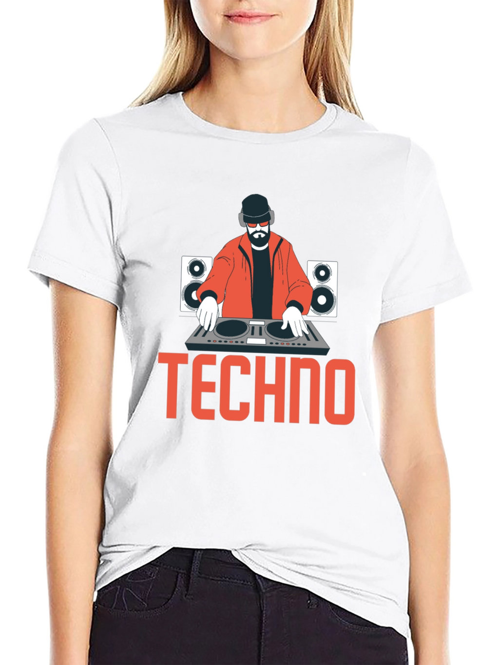 Techno DJ T-Shirt - Music Lover Tee