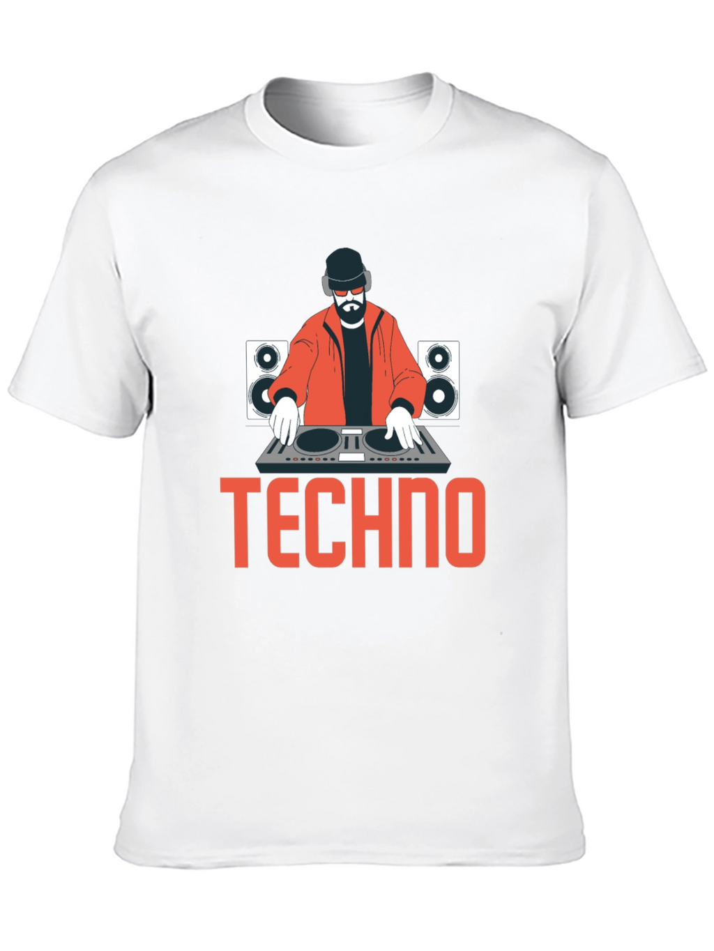 Techno DJ T-Shirt - Music Lover Tee