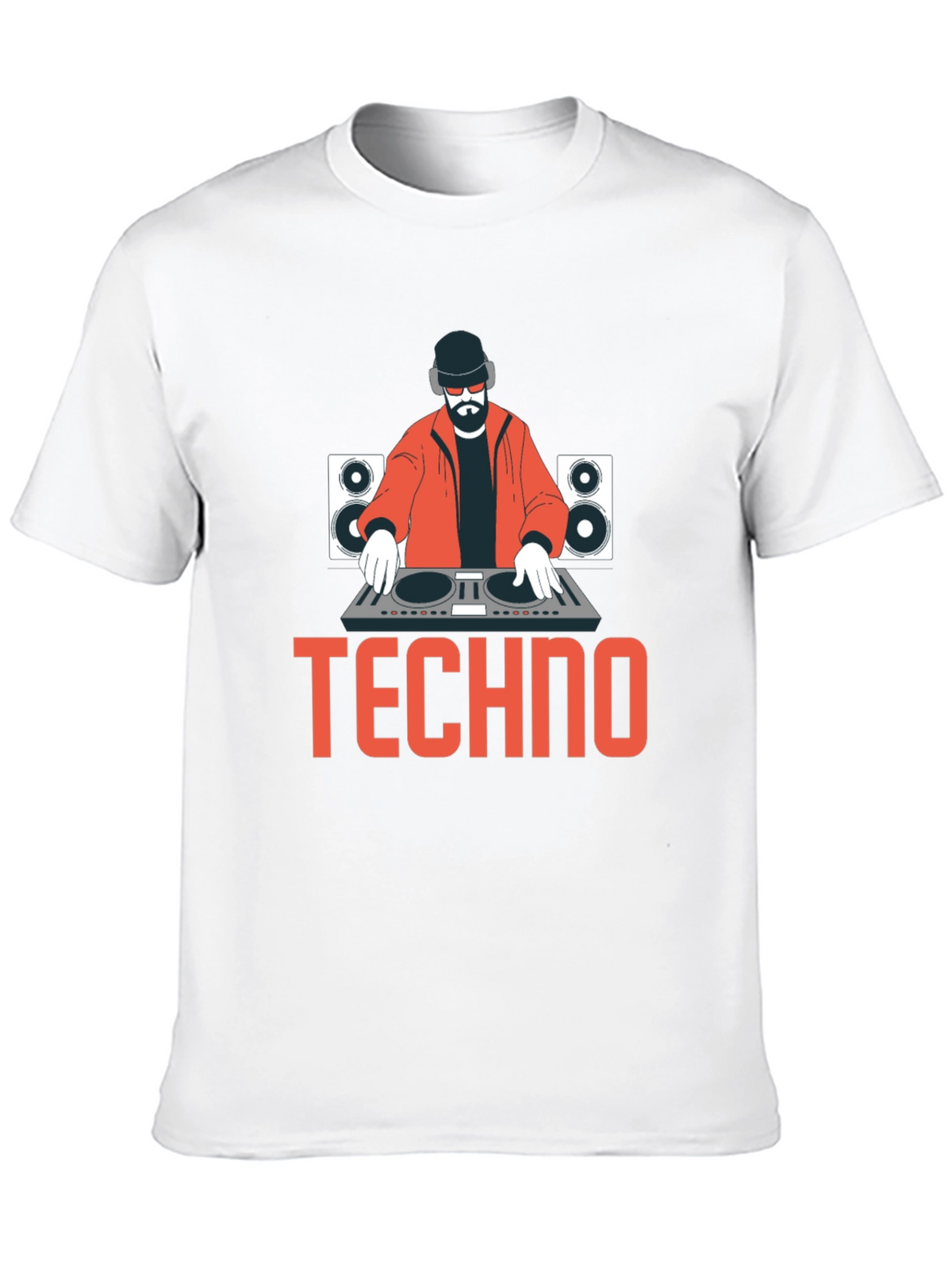 Techno DJ T-Shirt - Music Lover Tee