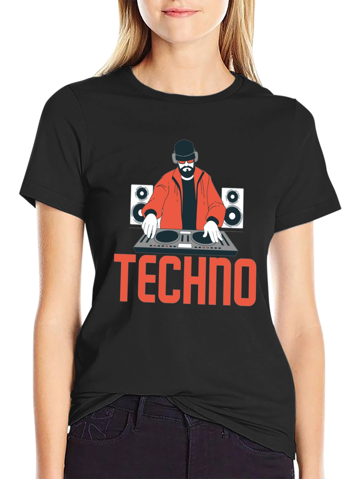 Techno DJ T-Shirt - Music Lover Tee