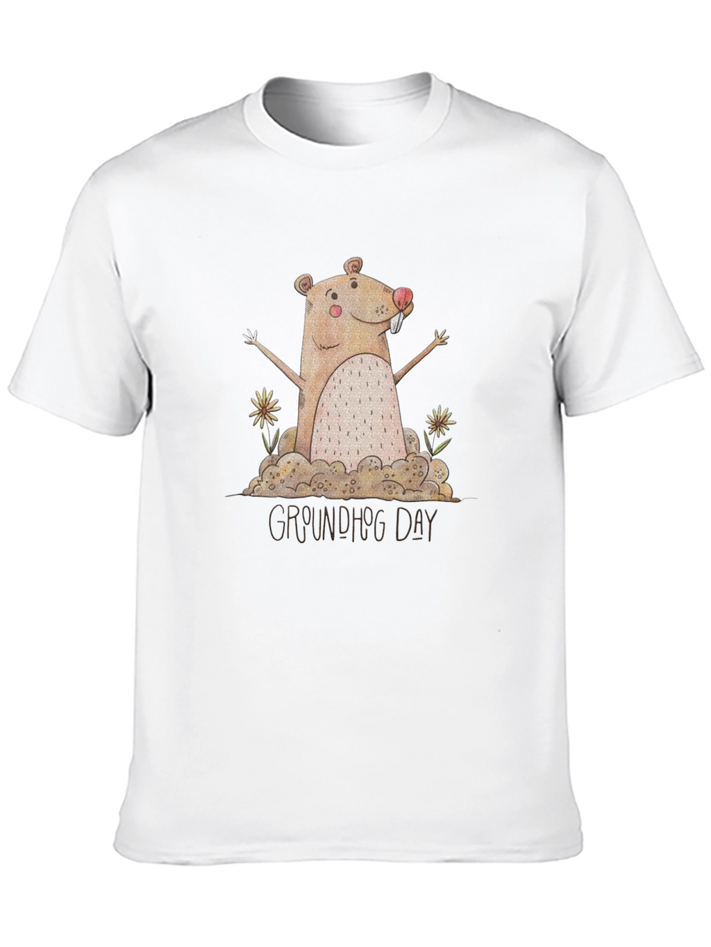Groundhog Day Graphic Tee - Celebrate in Style!
