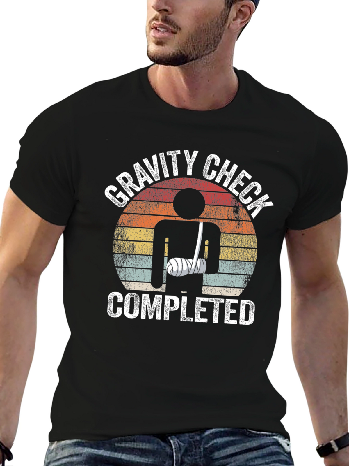 Gravity Check Completed T-Shirt