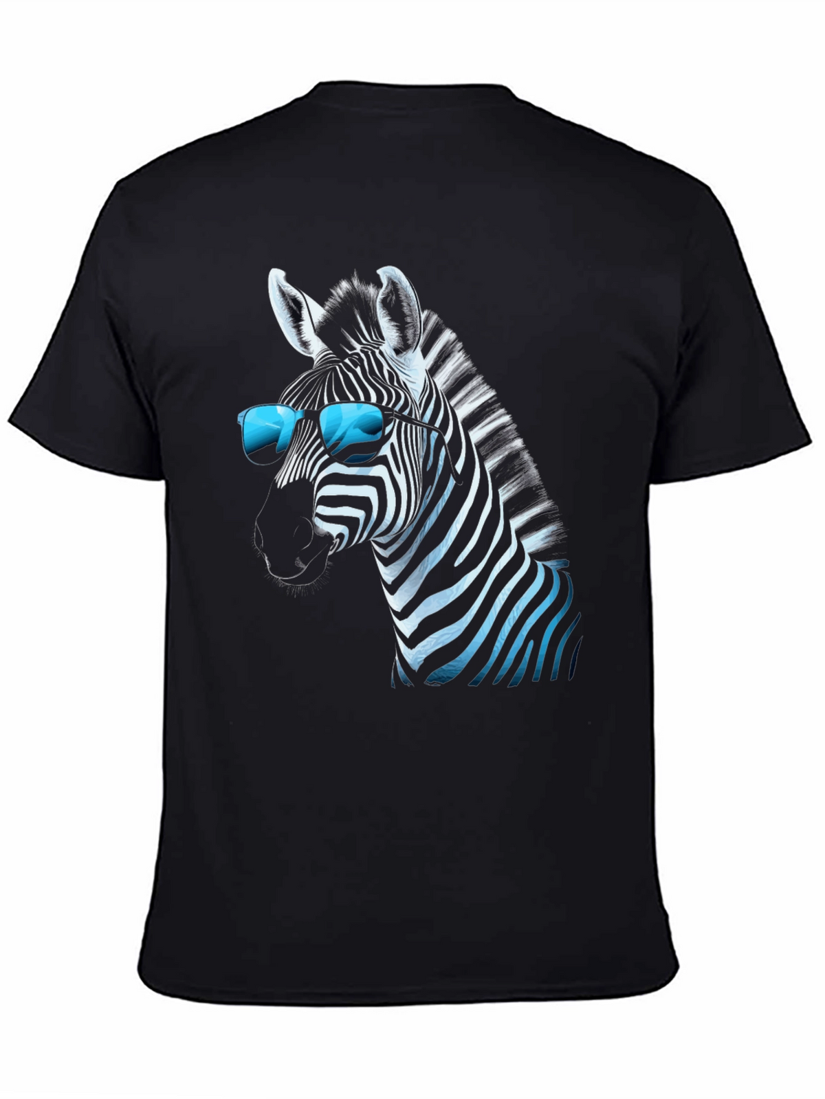Cool Zebra Graphic T-Shirt