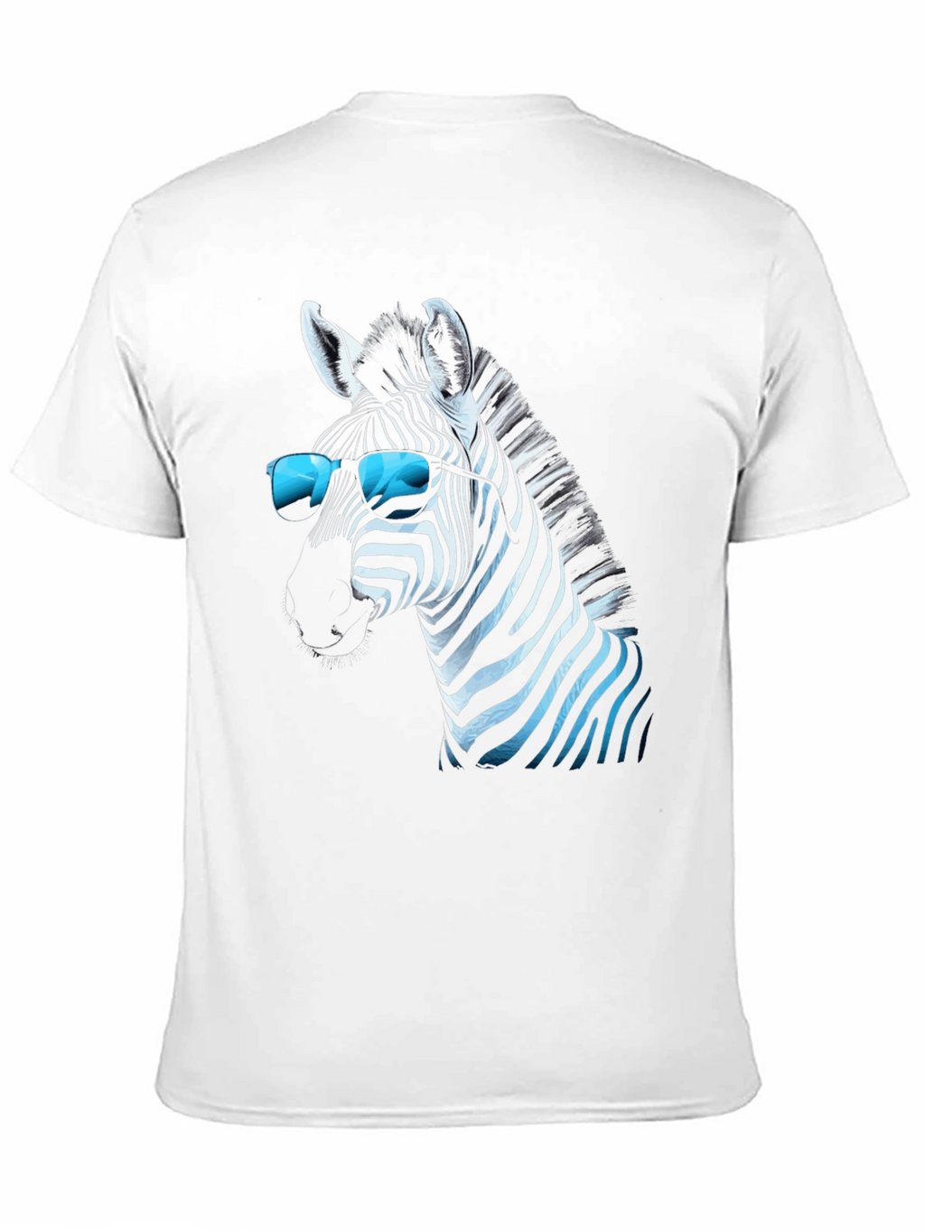 Cool Zebra Graphic T-Shirt