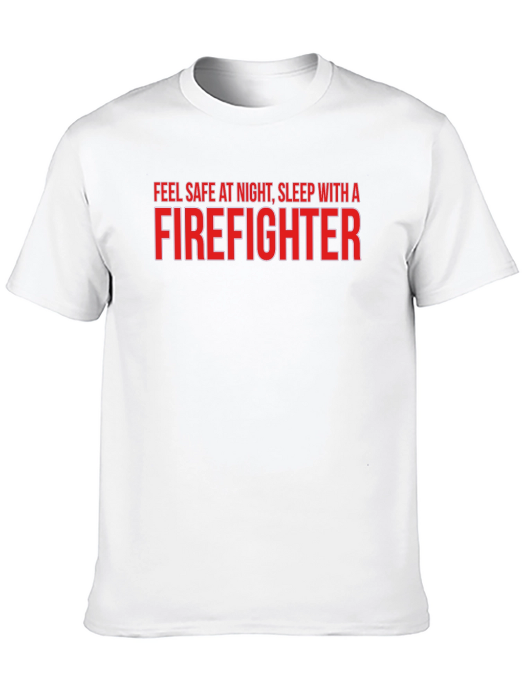 Firefighter Slogan Graphic Tee - Black