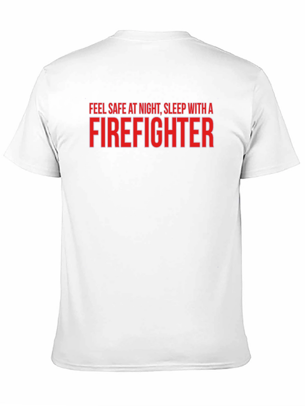 Firefighter Slogan Graphic Tee - Black