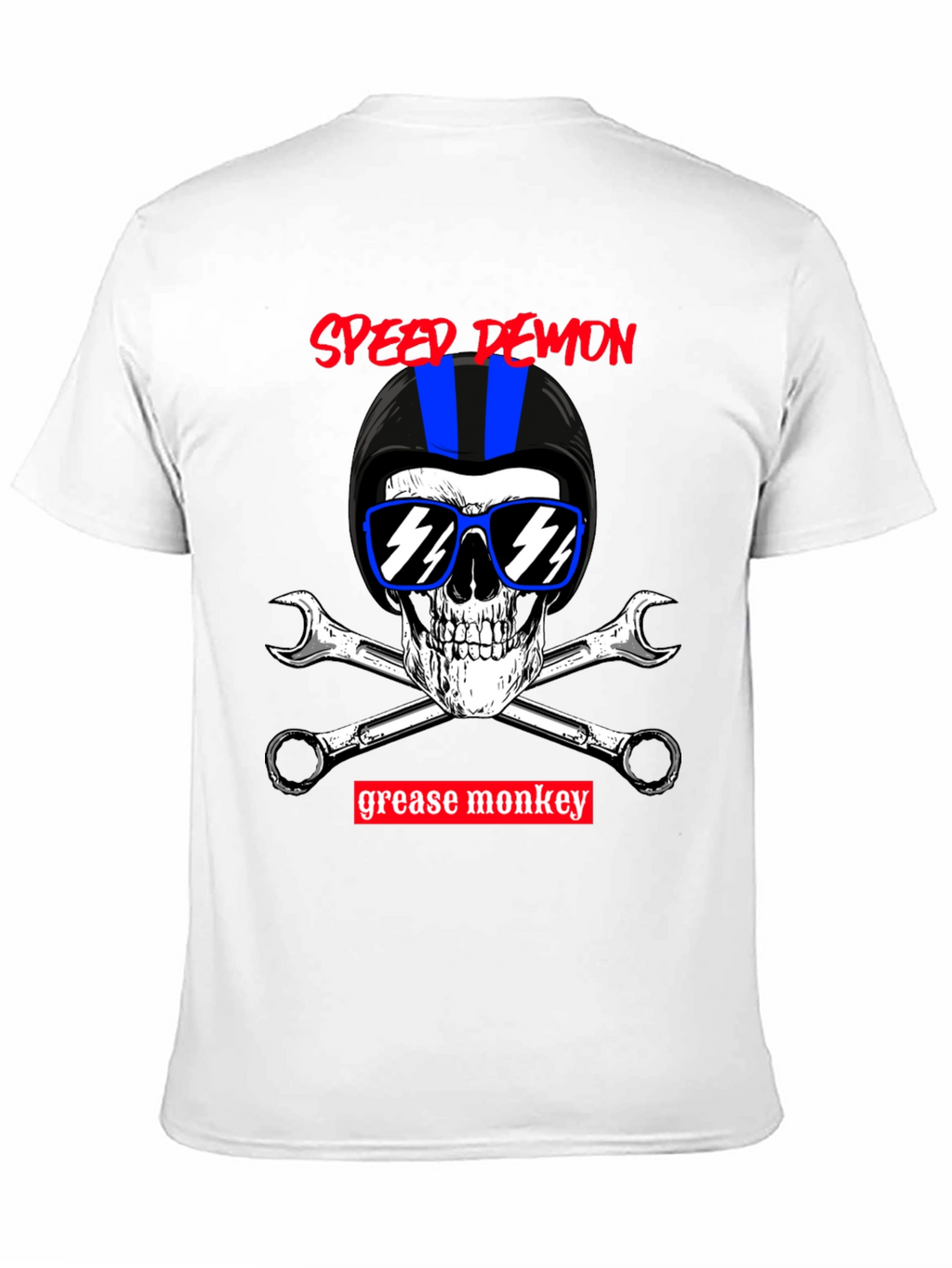 Speed Demon Grease Monkey Biker T-Shirt
