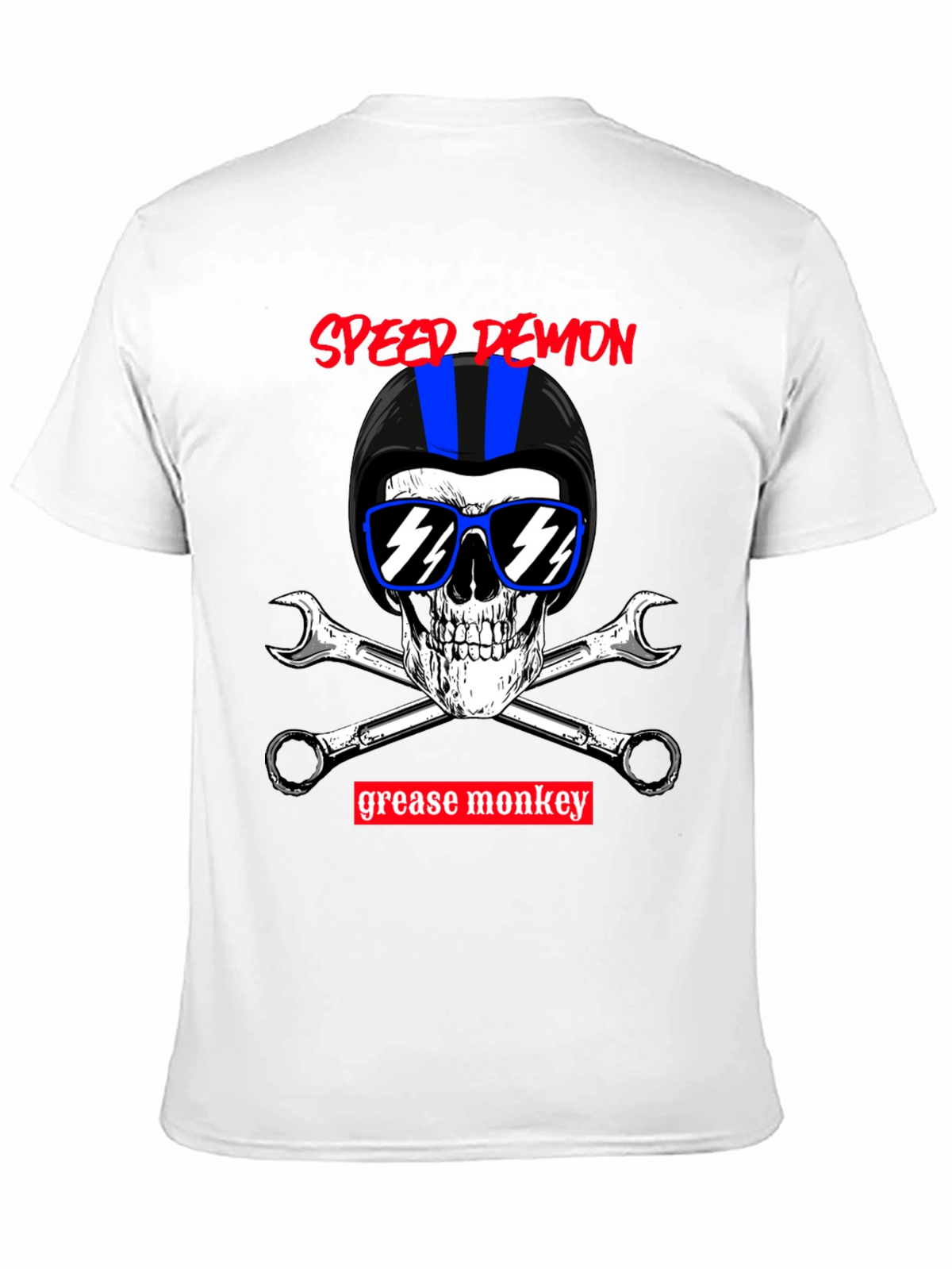 Speed Demon Grease Monkey Biker T-Shirt