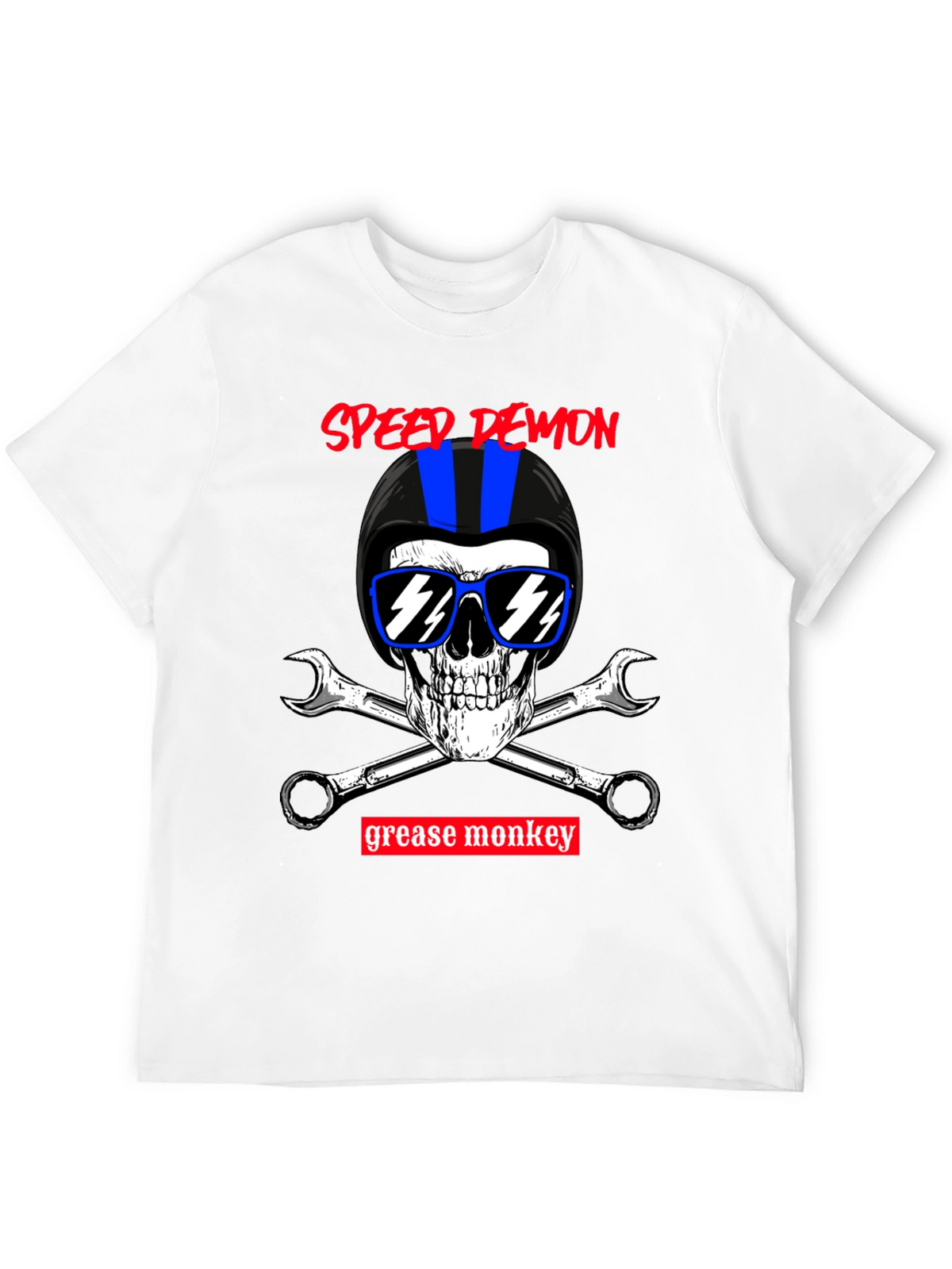 Speed Demon Grease Monkey Biker T-Shirt