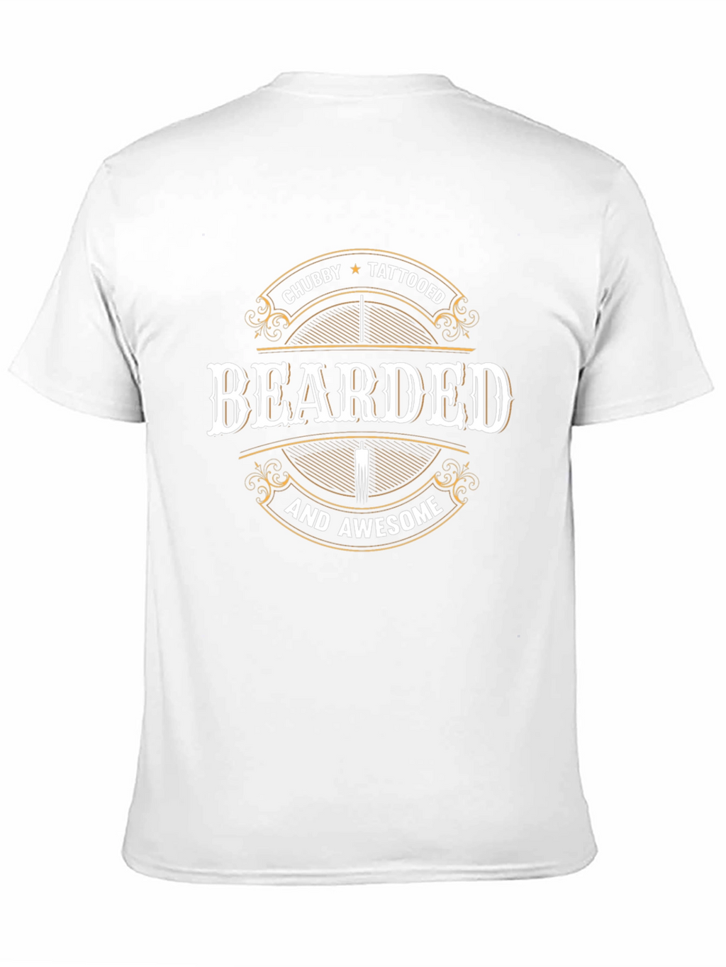Bearded Chubby Tattooed Awesome T-Shirt