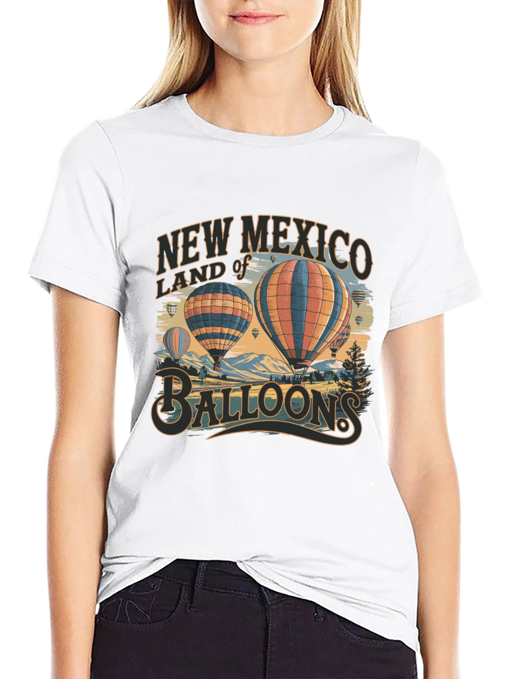 New Mexico Balloons Graphic Tee