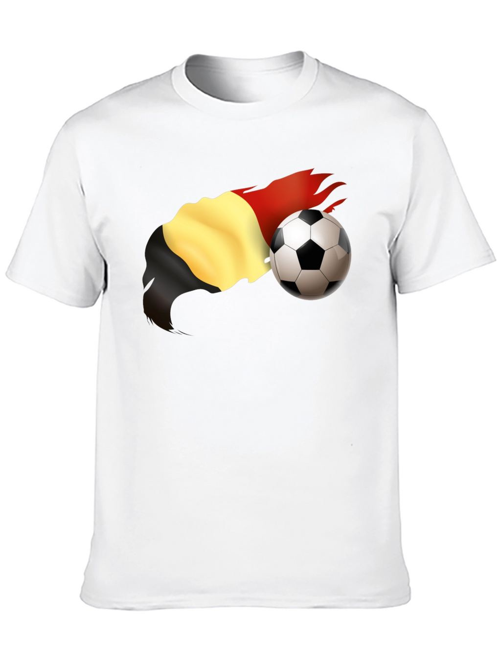 Belgium Soccer Fan T-Shirt - Black