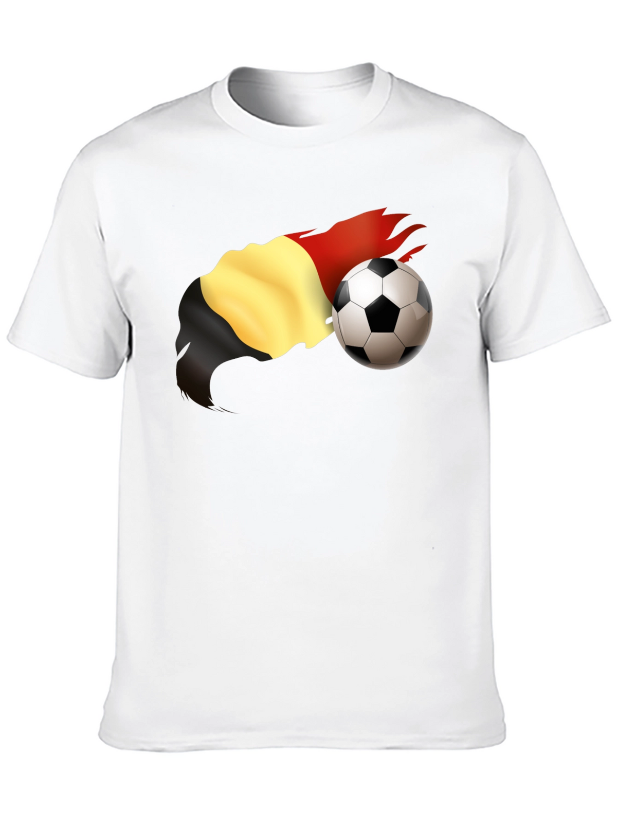 Belgium Soccer Fan T-Shirt - Black