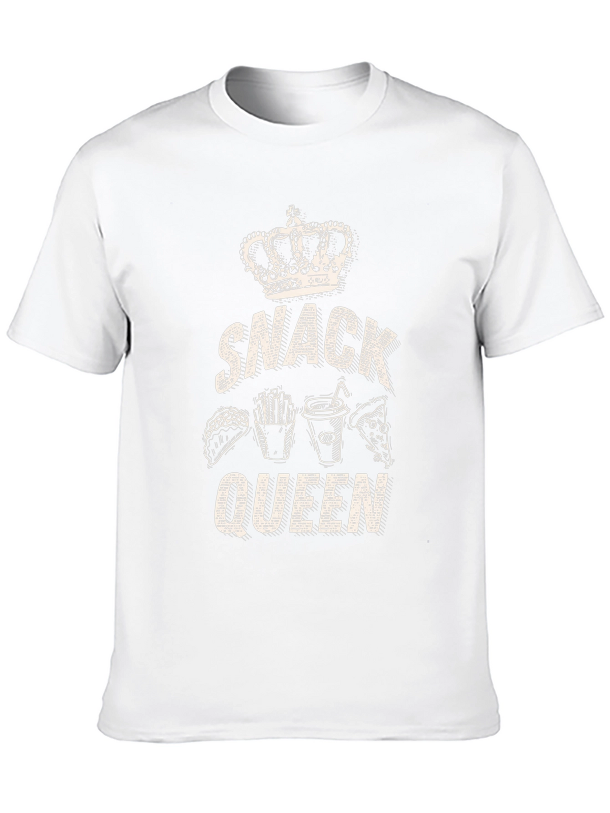 Snack Queen Black T-Shirt