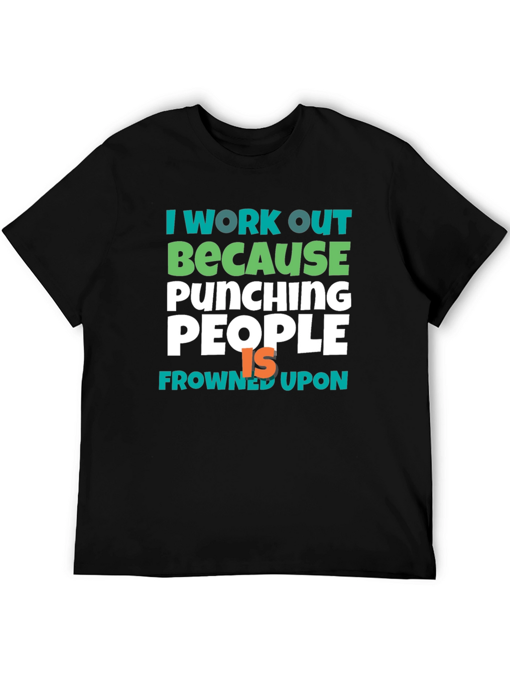 Workout Motivation Tee - Punching People