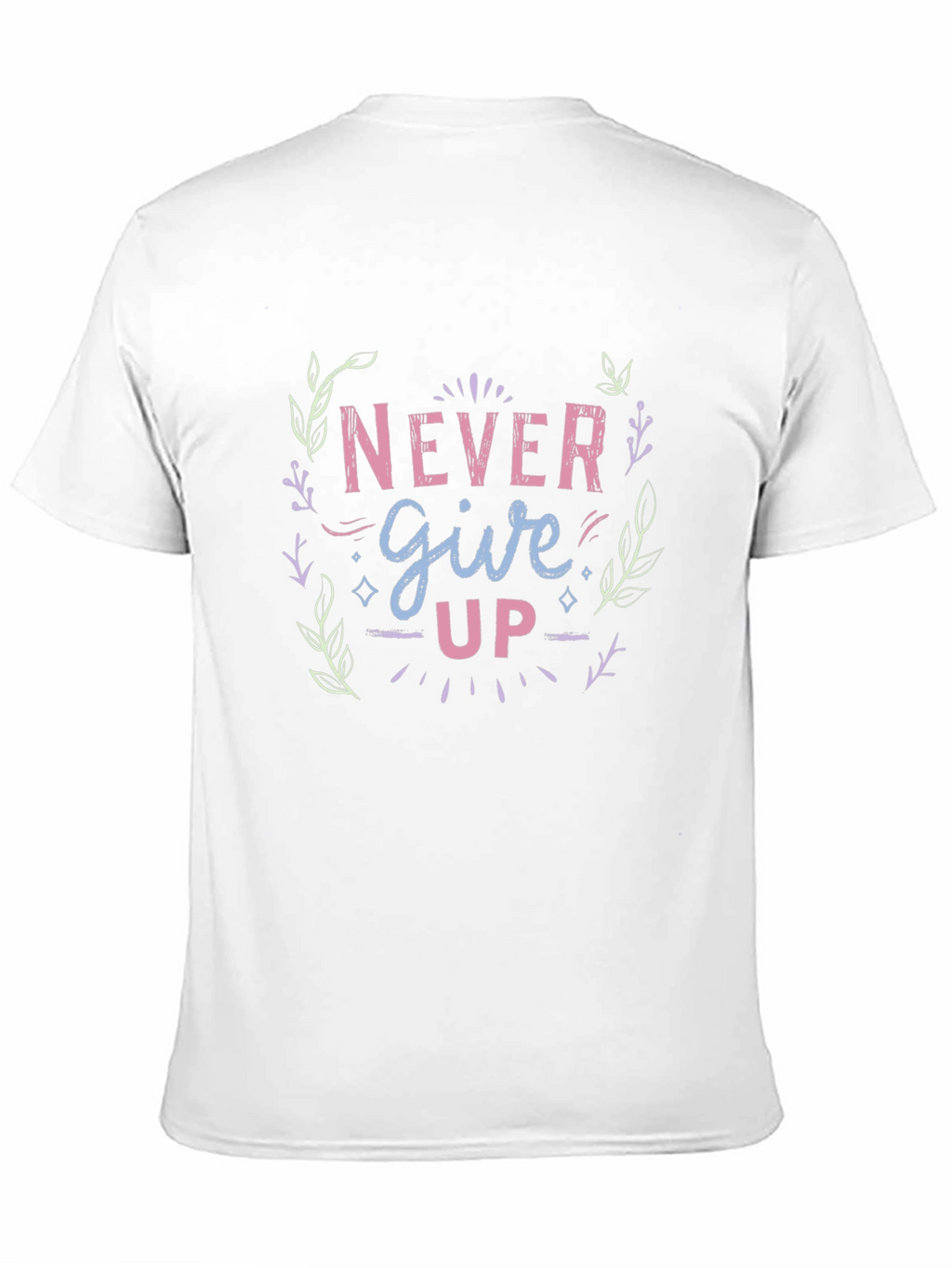 Never Give Up Graphic T-Shirt