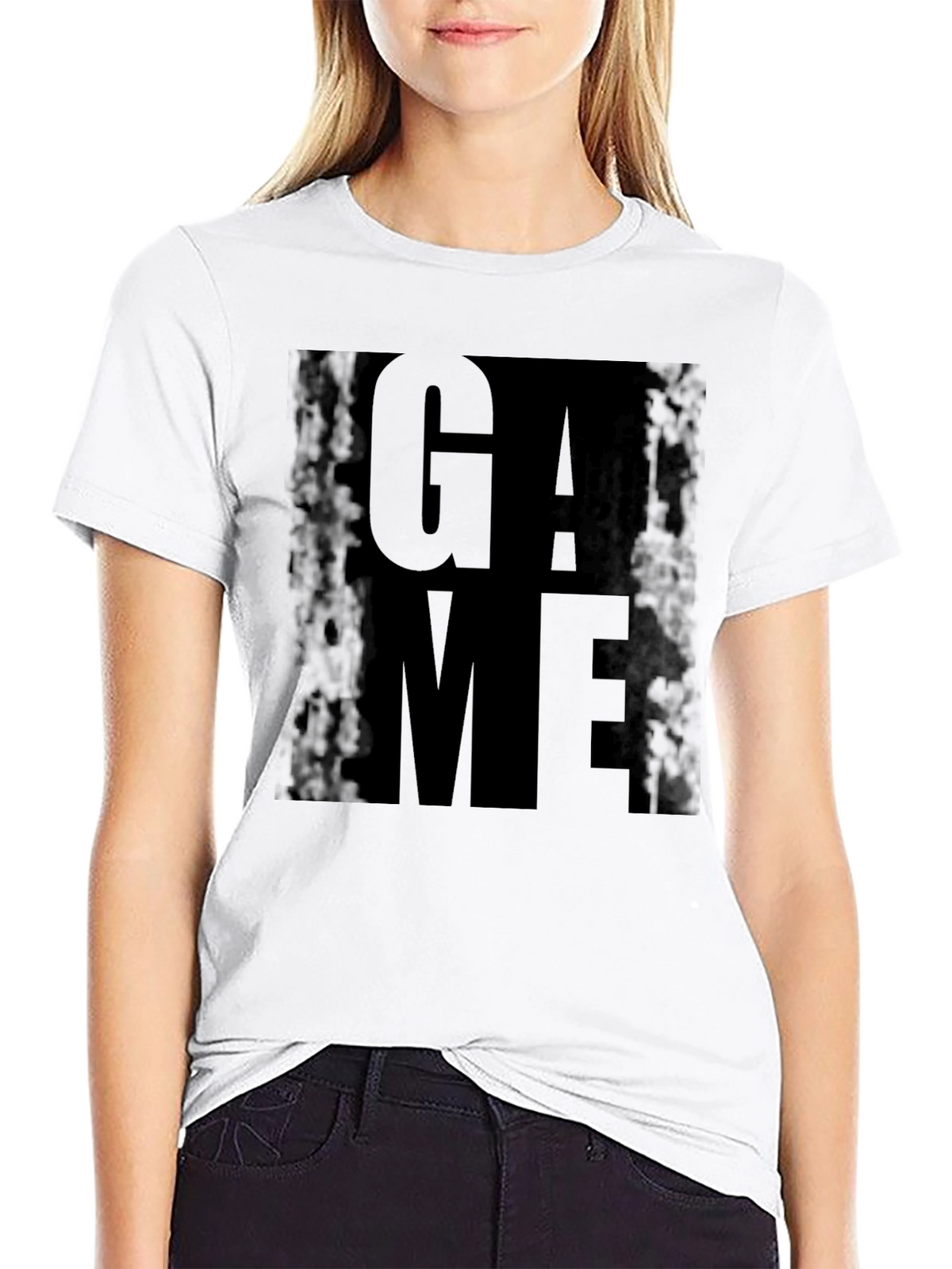 Game T-Shirt - Black Graphic Tee