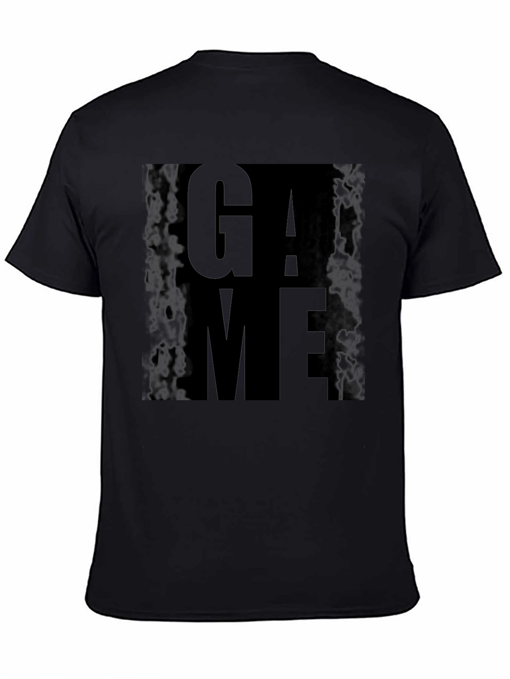 Game T-Shirt - Black Graphic Tee