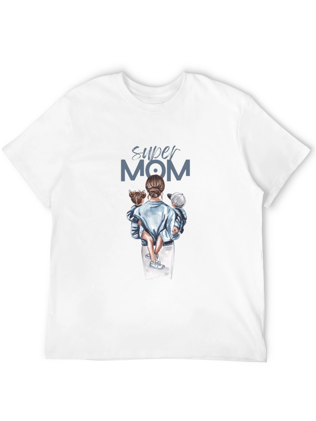 Super Mom T-Shirt - Graphic Tee Mothers Day Gift