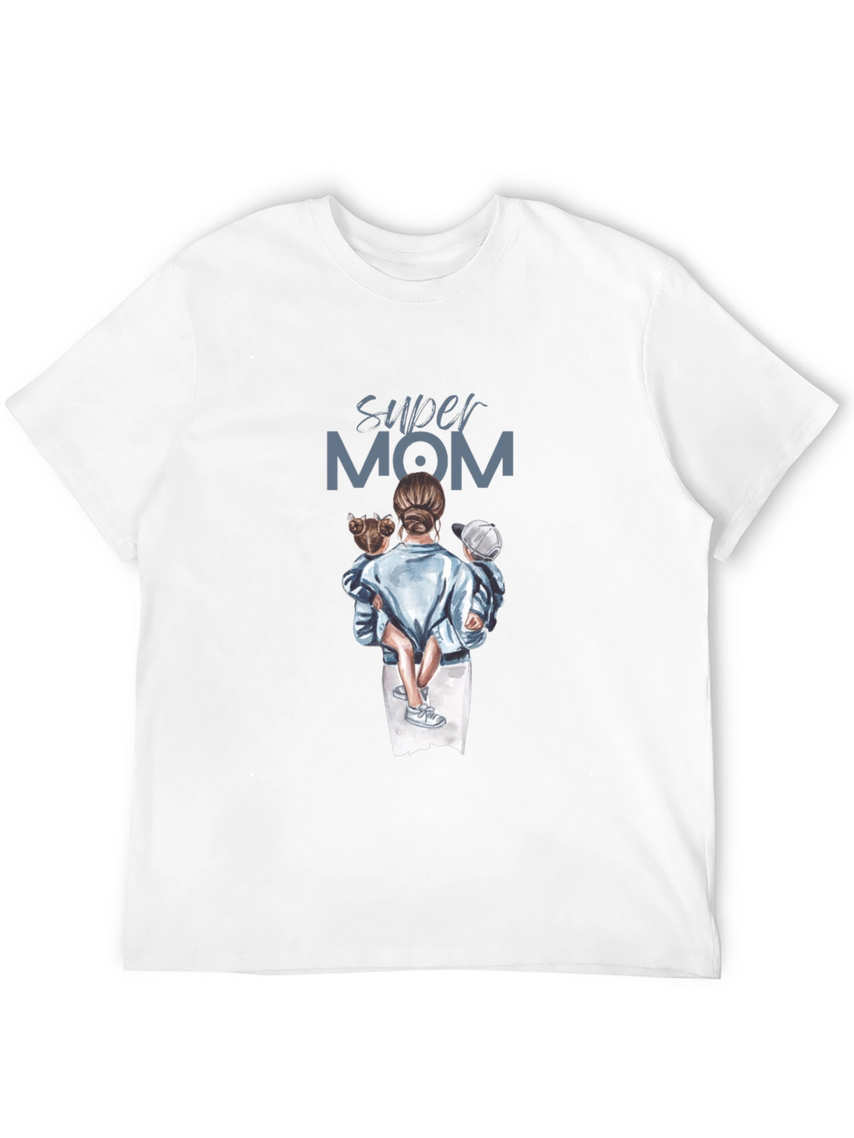 Super Mom T-Shirt - Graphic Tee Mothers Day Gift