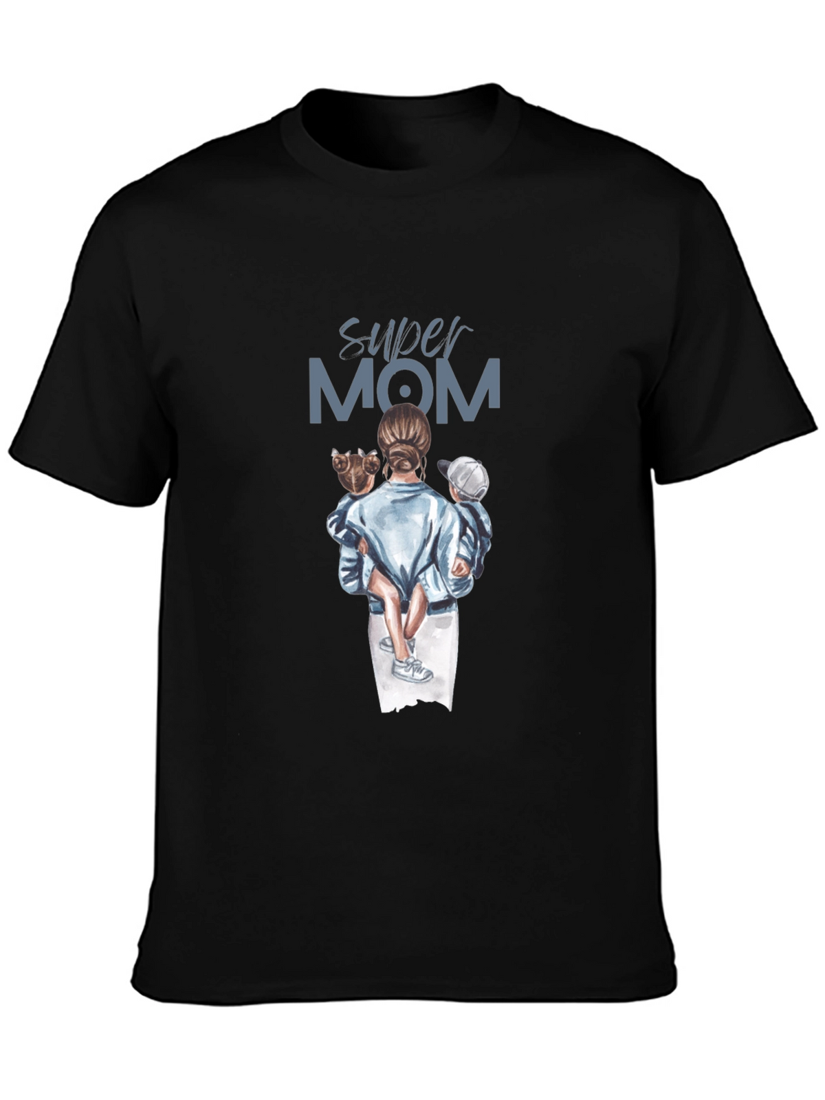 Super Mom T-Shirt - Graphic Tee Mothers Day Gift