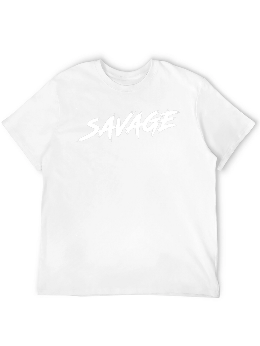 Savage Graphic Print Black Crew Neck T-Shirt