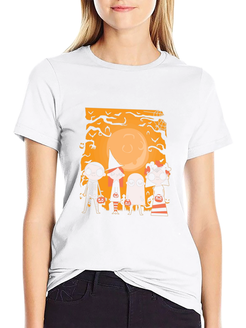 Halloween Crew Neck T-Shirt