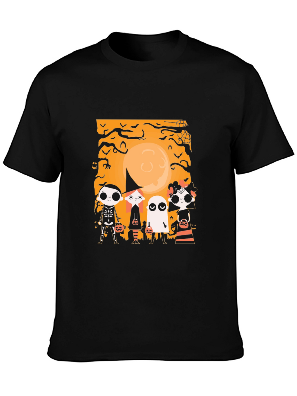 Halloween Crew Neck T-Shirt