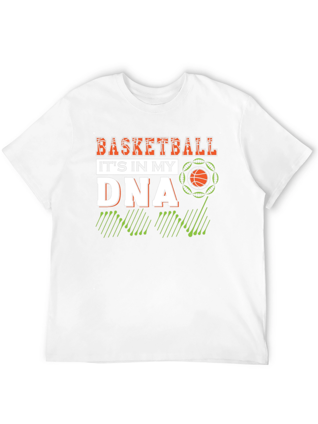Basketball in my DNA Black T-Shirt