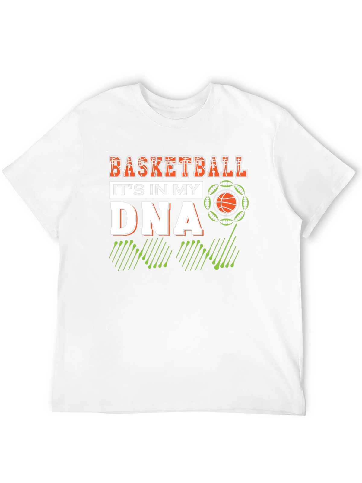 Basketball in my DNA Black T-Shirt
