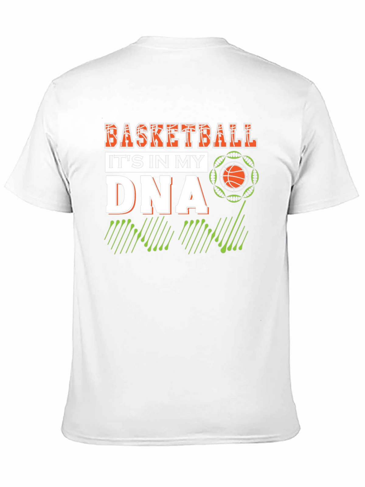 Basketball in my DNA Black T-Shirt