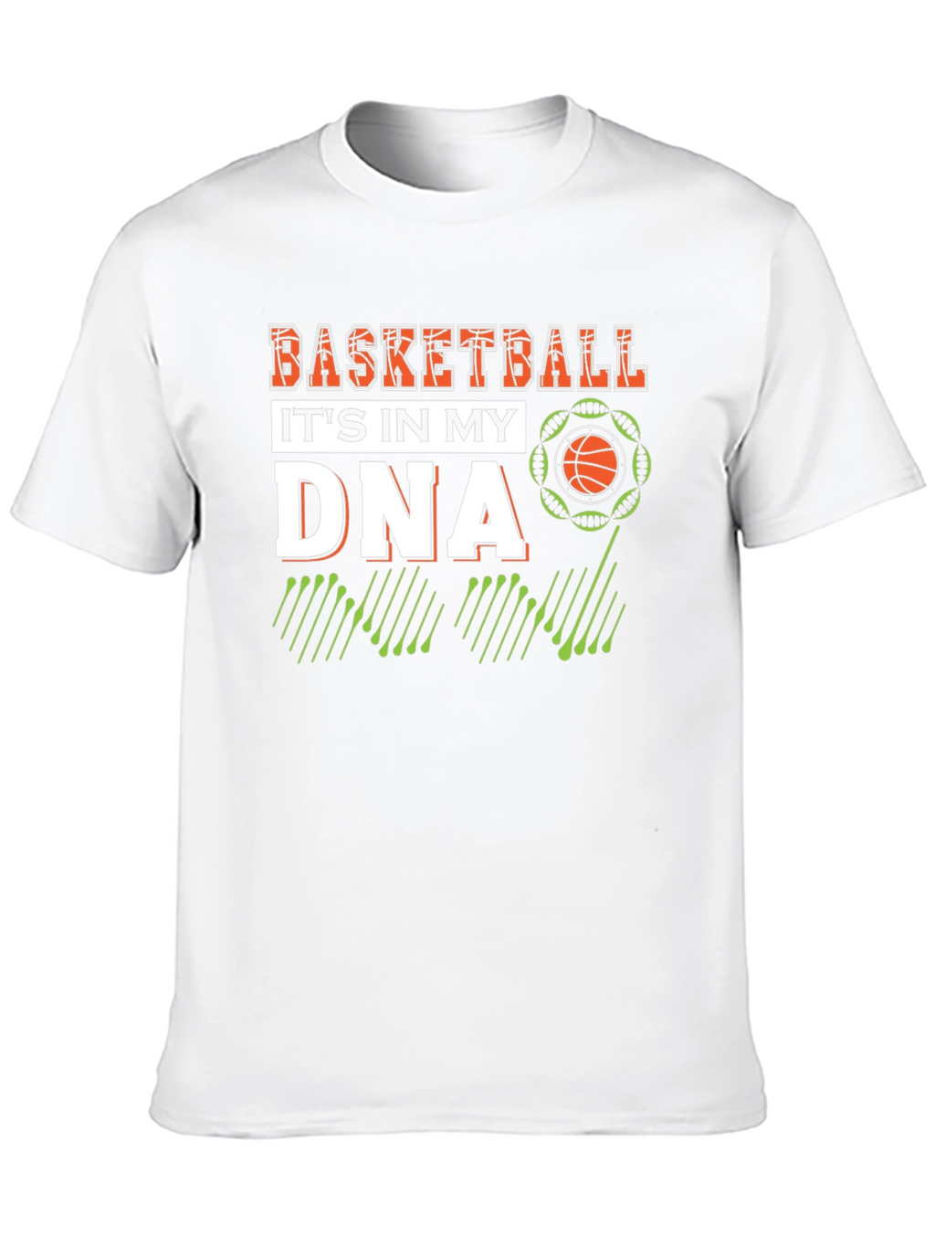 Basketball in my DNA Black T-Shirt