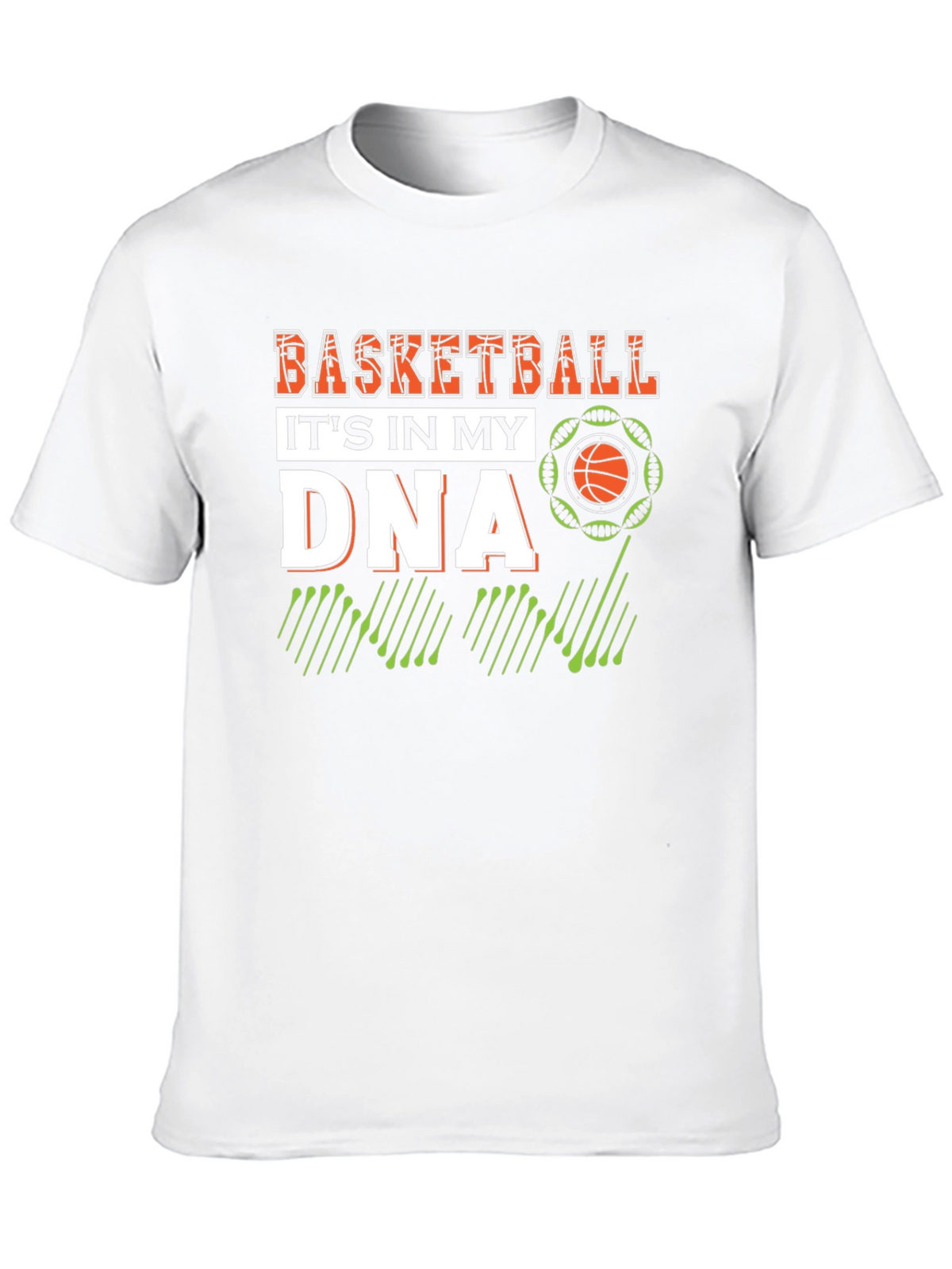 Basketball in my DNA Black T-Shirt